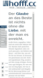 Mobile Screenshot of hofff.com